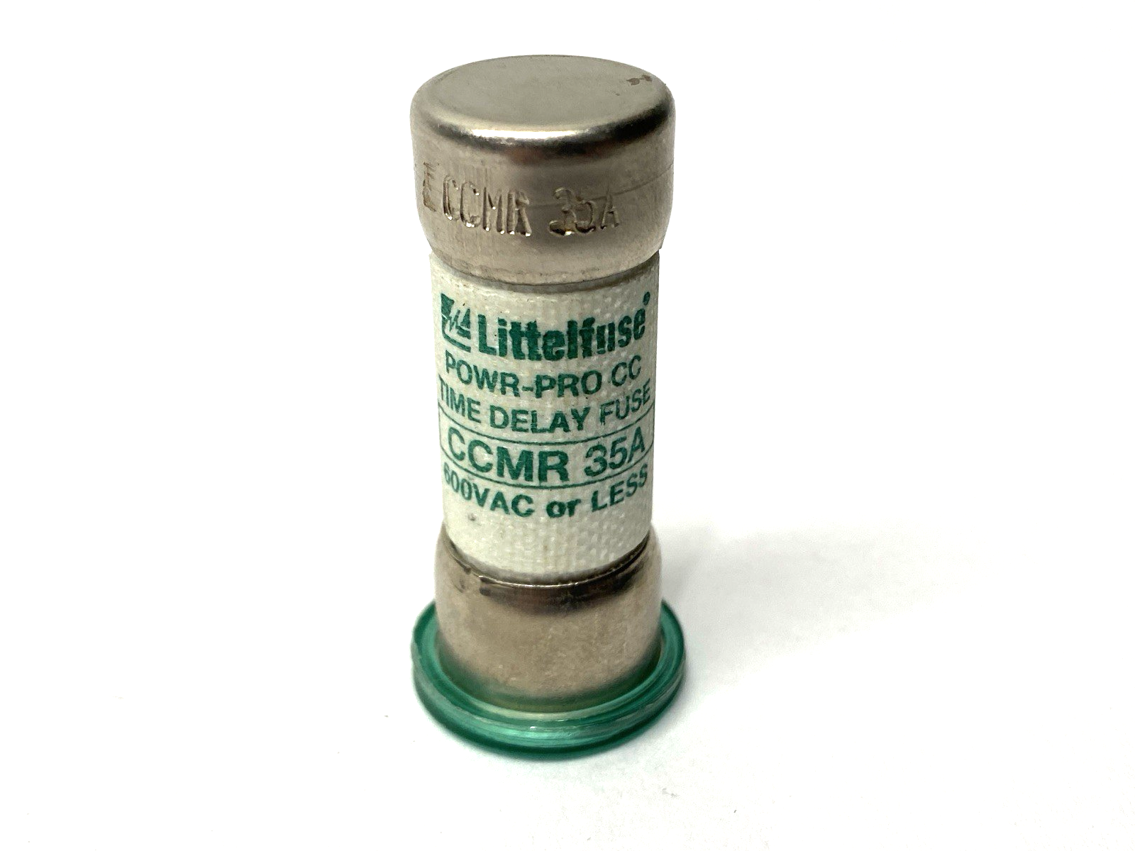 Littelfuse CCMR035 Powr-Pro Time-Delay Fuse Class CC 600VAC 35A SHELFWARE - Maverick Industrial Sales