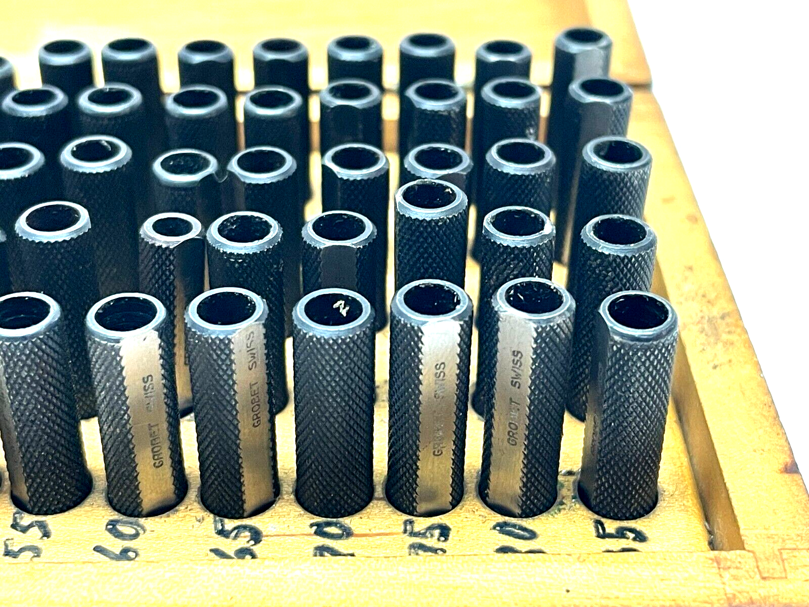 Grobet Swiss Round File Kit .115-.189 - Used - Maverick Industrial Sales