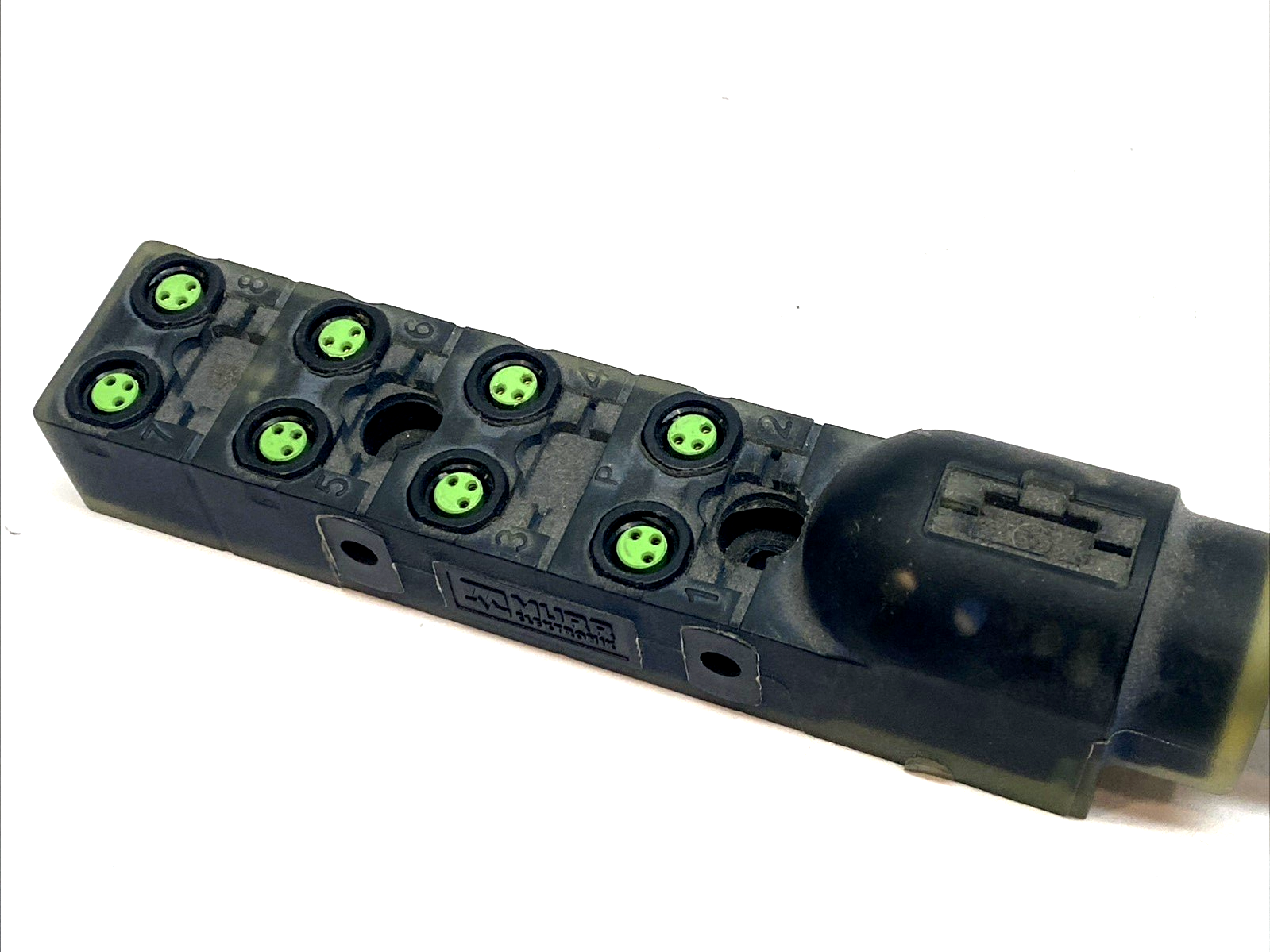 Murr Elektronik 8000-88010-3590500 Terminal Block 8x M8 3-Pole - Maverick Industrial Sales