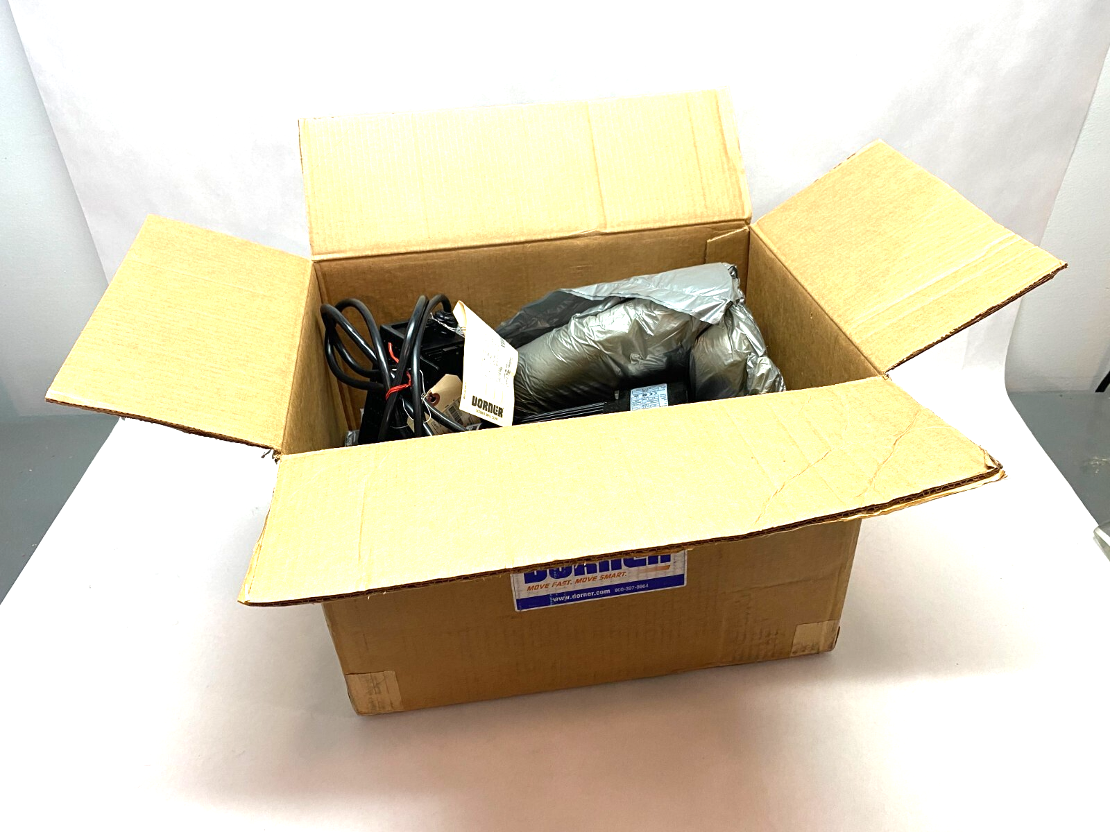 Dorner 62M005PS423EN & 22MV1122B Parallel Gearmotor 3/8HP & VFD Controller 230V - Maverick Industrial Sales