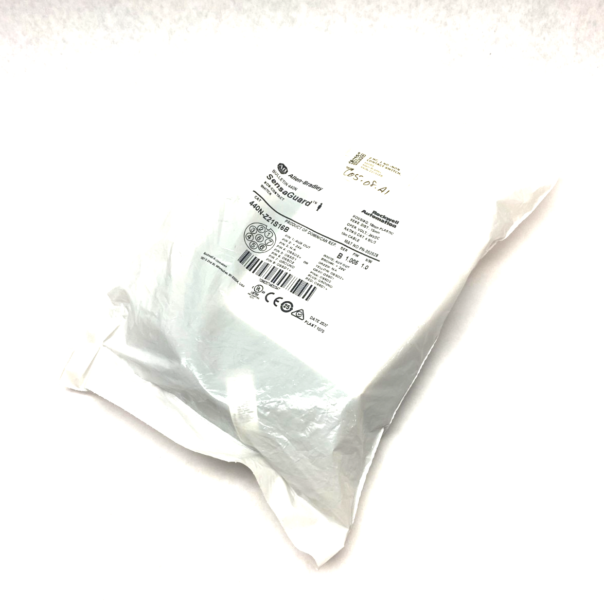 Allen Bradley 440N-Z21S16B Ser. B SensaGuard Non-Contact Safety Switch - Maverick Industrial Sales