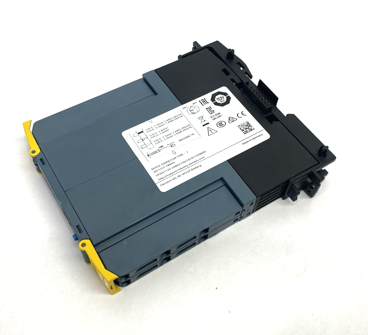 3SK1120-2AB40 | Siemens SIRIUS Advanced Basic Safety Relay Unit w/ Connector Term. - Used - Maverick Industrial Sales