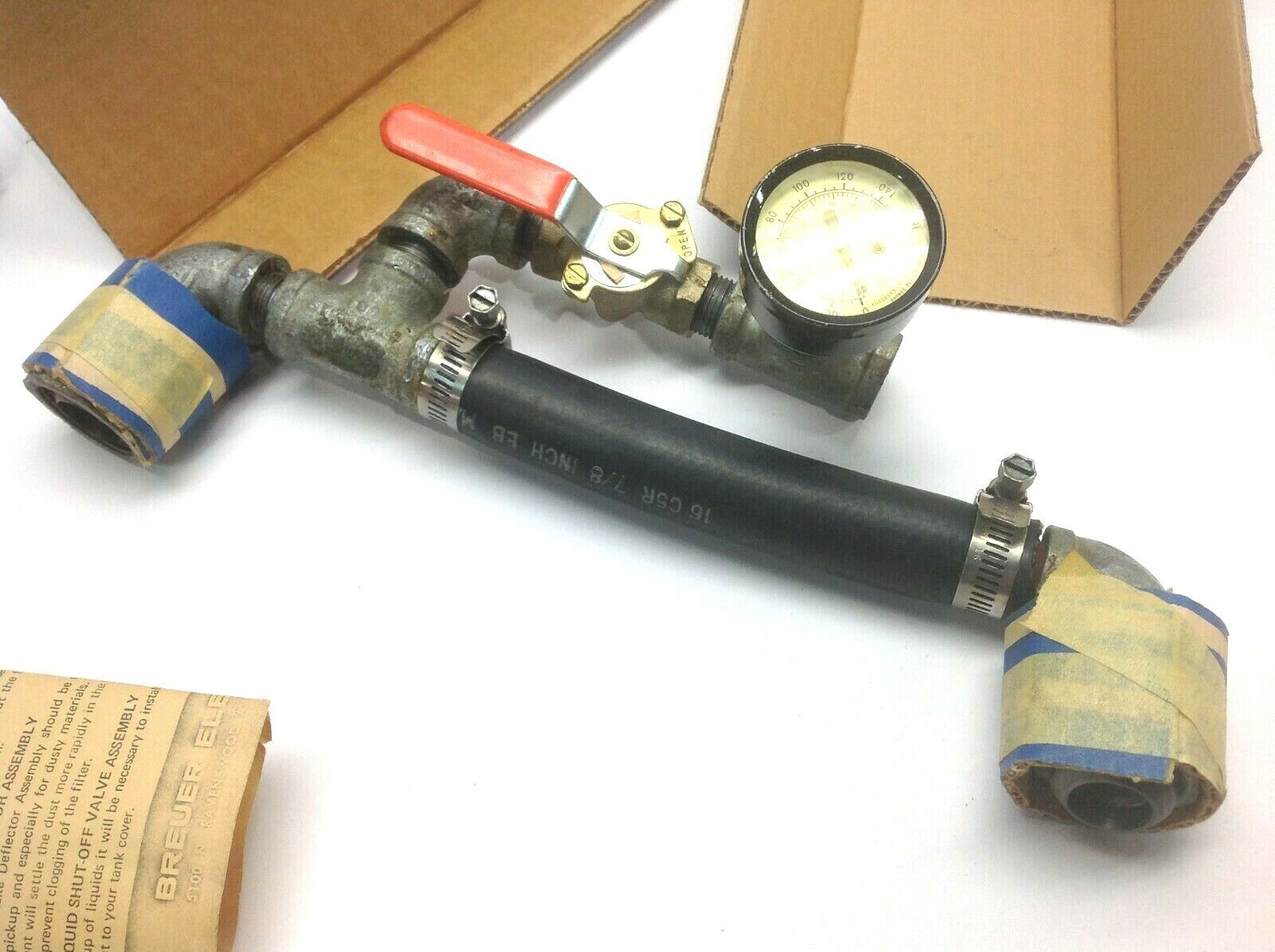95992 | Vintage Breuer Venturi Tornado Vacuum Connector Double Unit - Used - Maverick Industrial Sales