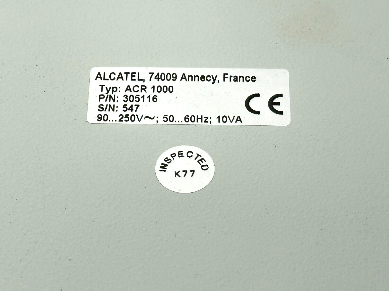 Alcatel 305116 ACR 1000 Control Unit - Maverick Industrial Sales