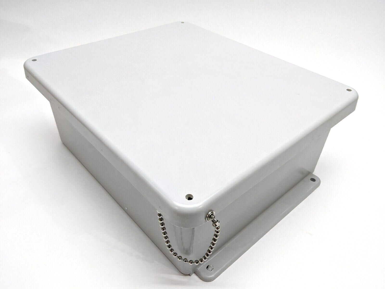 Wiegmann HW-J121005SC 12” x 10” x 5” JIC Series Screw Cover Gray - Maverick Industrial Sales