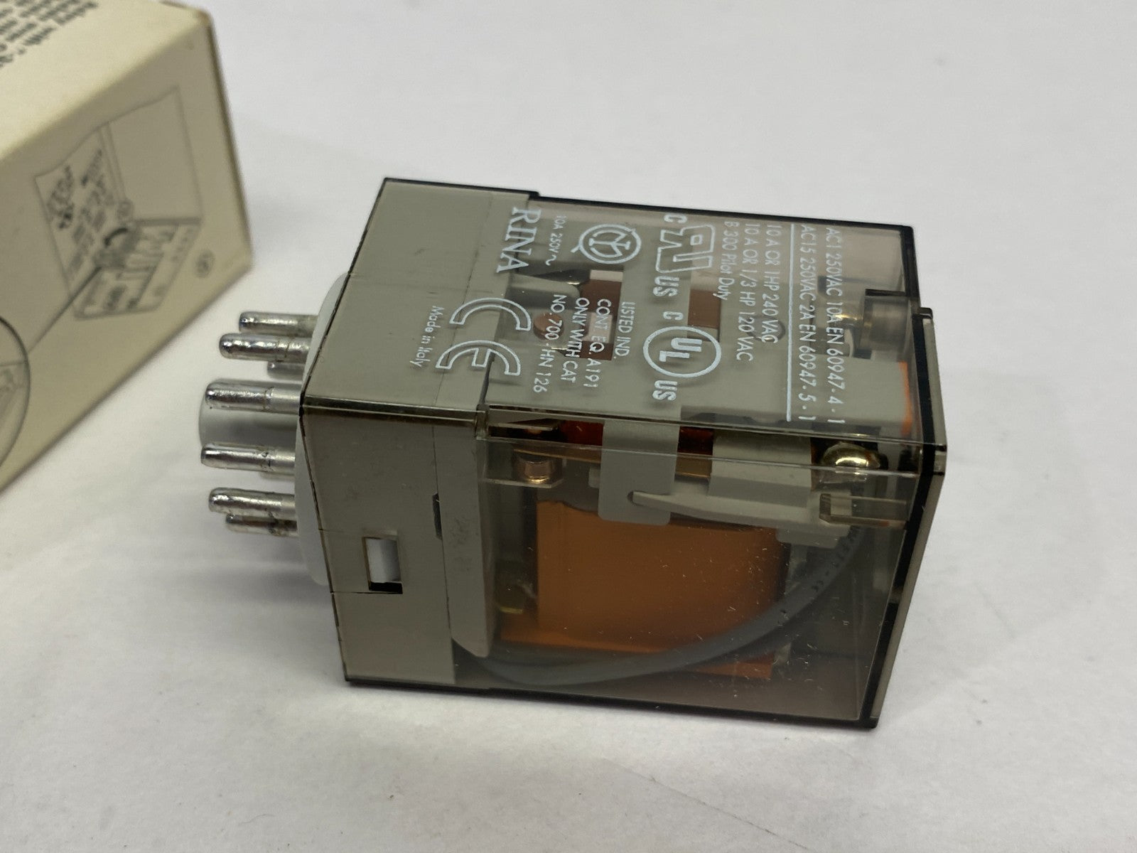 Allen Bradley 700-HA33A1 Ser. D Direct Plug-In Relay 10A 3 C/O 120VAC - Maverick Industrial Sales
