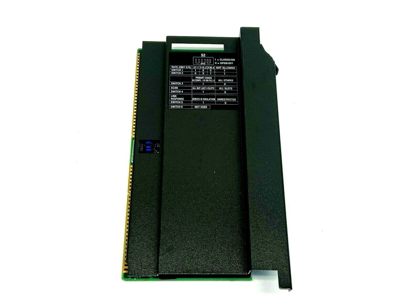 Allen Bradley 1771-ASB/E Rev F01 Remote I/O Adapter Module Firmware H 96329273 - Maverick Industrial Sales