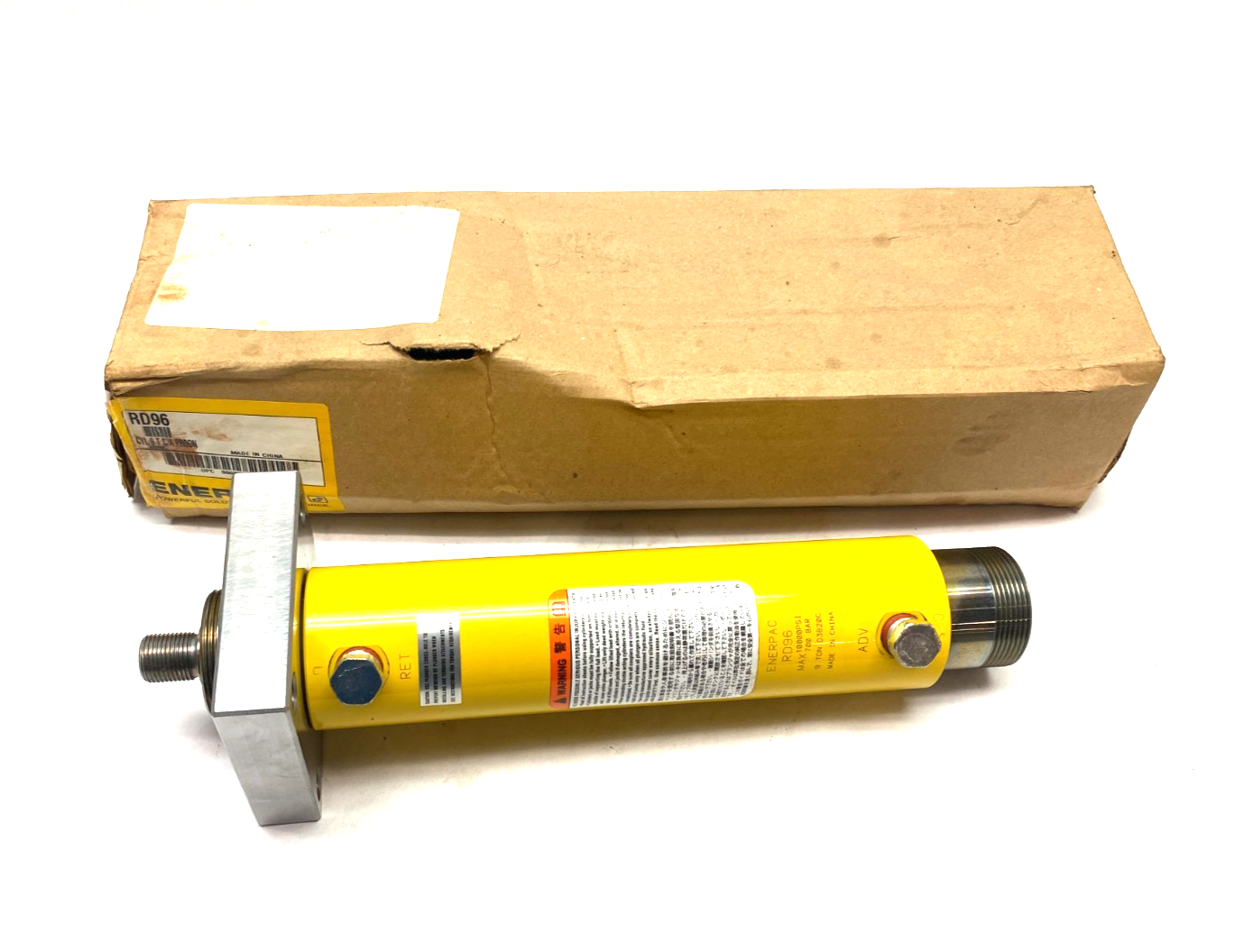 Enerpac RD96 Double Acting Hydraulic Cylinder 9-Ton Capacity 6.13in Stroke - Maverick Industrial Sales