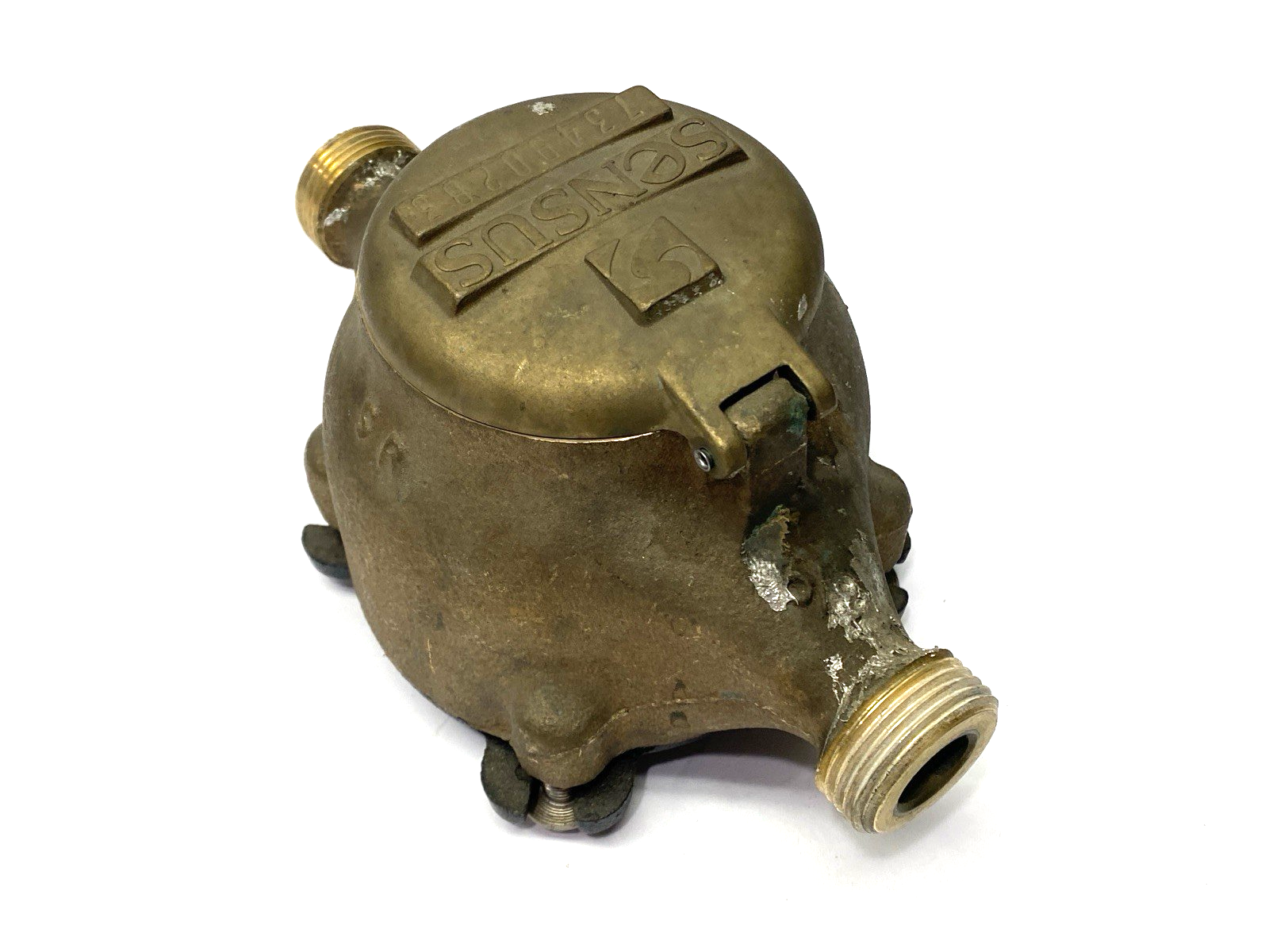 5/8" SR | Sensus Brass Body Water Meter - Used - Maverick Industrial Sales