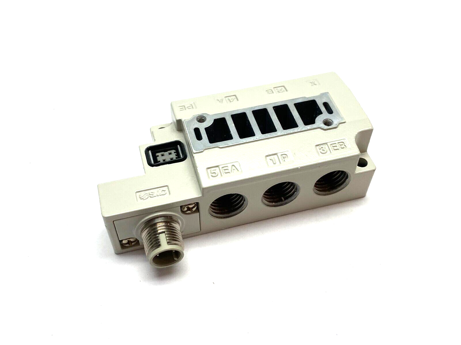 SMC SY50M-27-1-WO-02N Solenoid Valve Subplate SY5000 5-Port - Maverick Industrial Sales