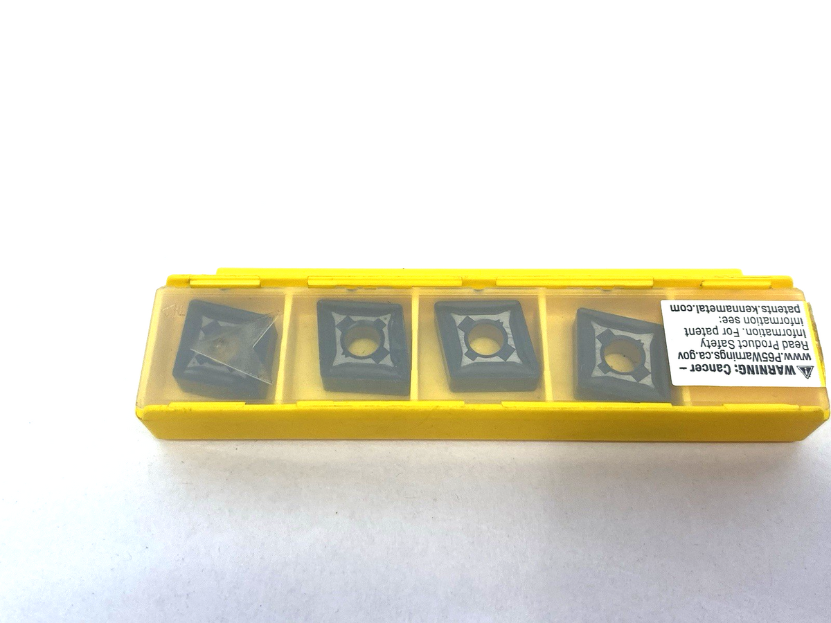 Kennametal CNMG120408MP Kenloc™ Negative Insert 4075305 PKG OF 4 - Maverick Industrial Sales