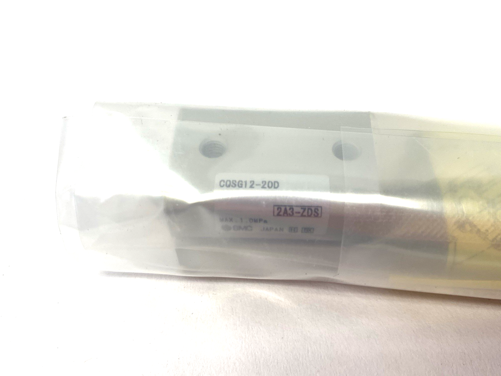 SMC CQSG12-20D Compact Pneumatic Cylinder, Double Acting, 12mm - Maverick Industrial Sales