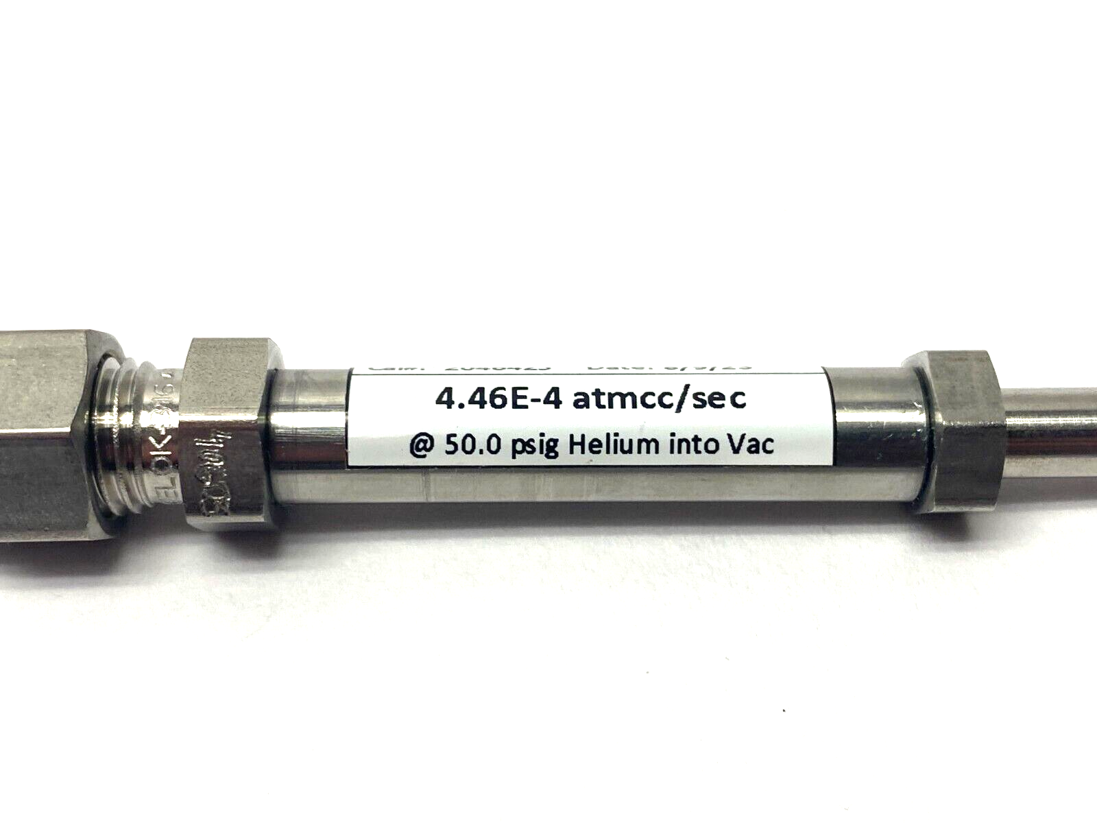 Inficon SPC-2016-G1 Helium Leak Detection Vacuum Jet Nozzle 4.46E-4 atmcc/sec - Maverick Industrial Sales