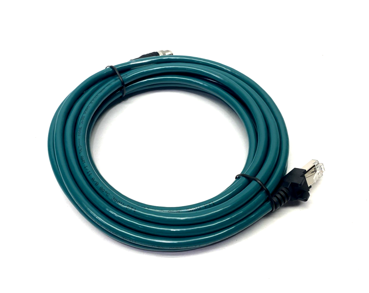 Cognex CCB-84901-2001-05 Rev. 03 Cordset M12 8-Pin Male To RJ45 5m 185-1303R - Maverick Industrial Sales