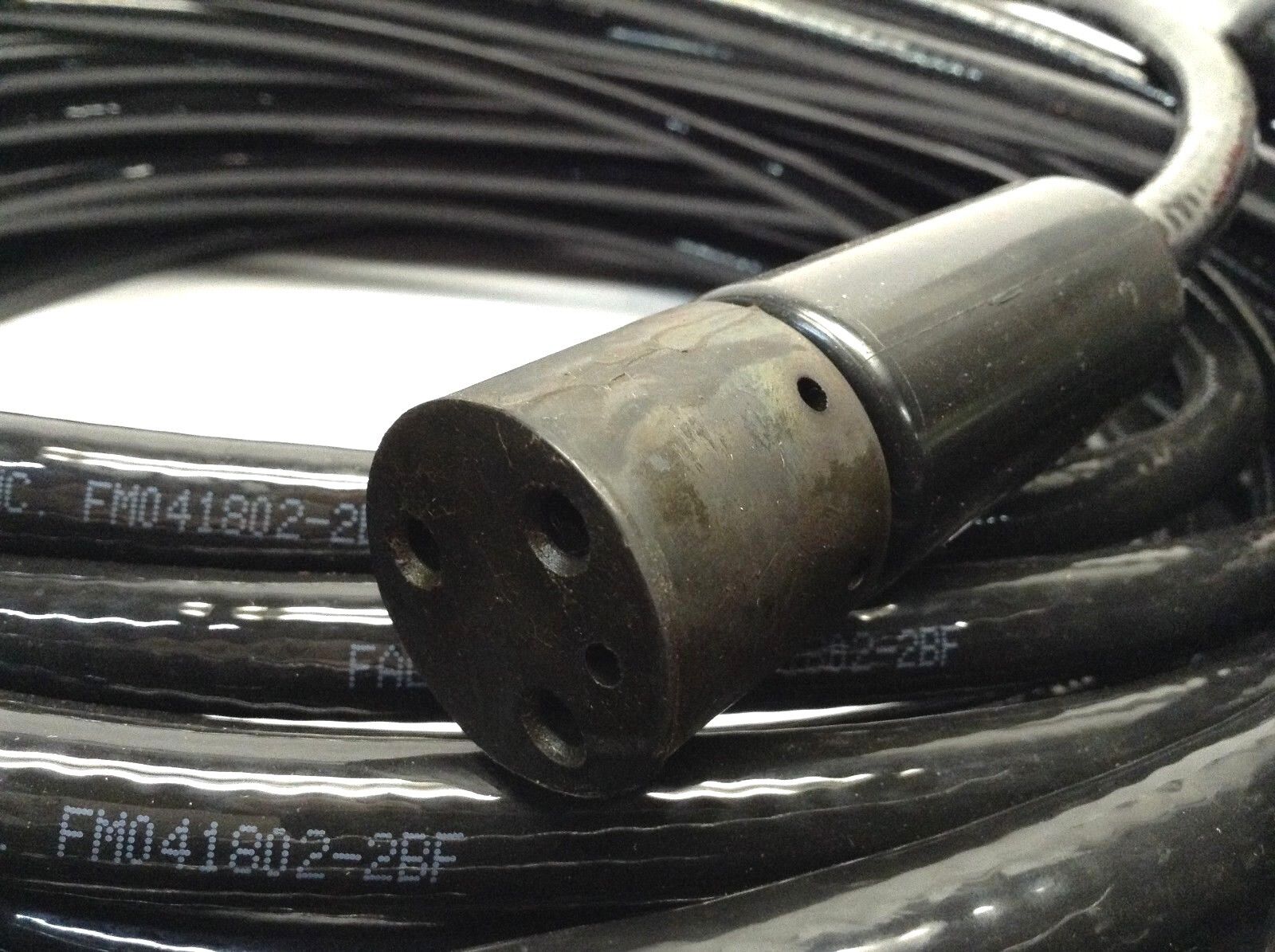 Falmat FM041802-2BF Subsea 103' ft Cable w/ Teledyne Impulse 6 Connector - Maverick Industrial Sales