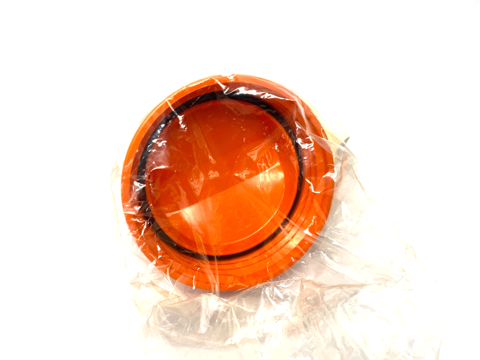 100106 | Oilsafe Spill-Proof Storage Lid, Orange - New - Maverick Industrial Sales