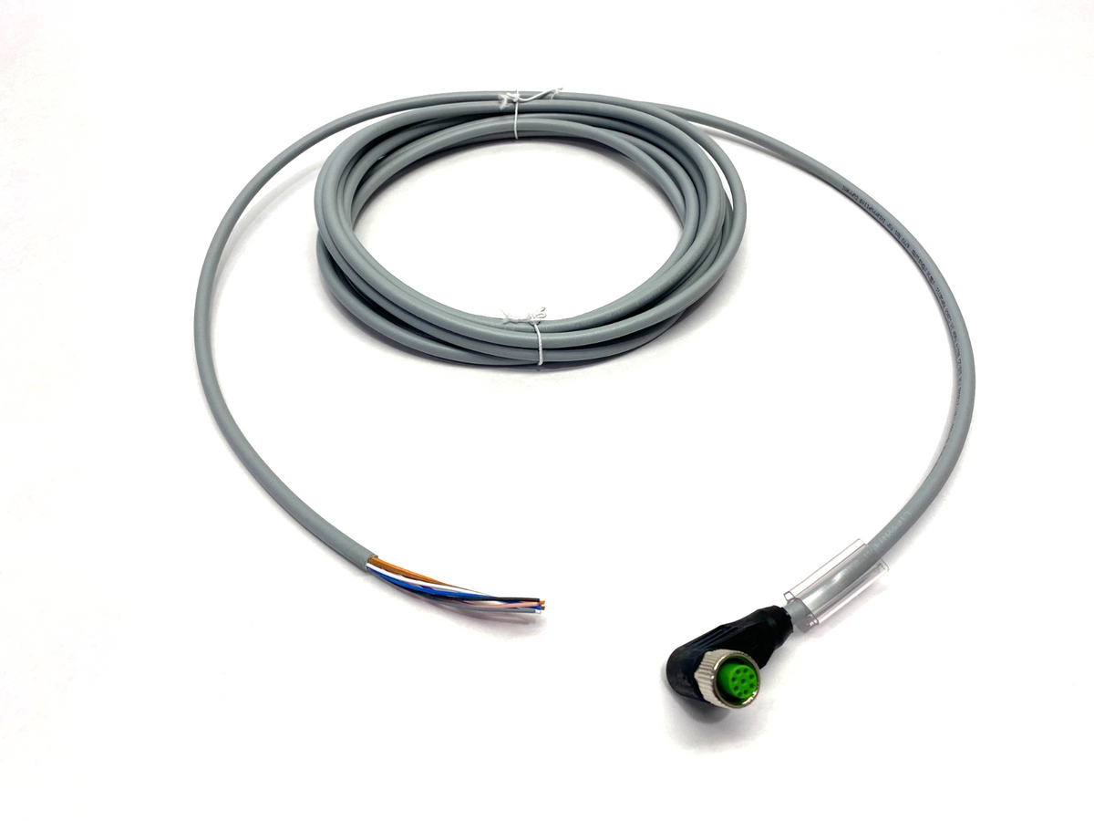Murrelektronik 7000-17061-2950500 Single Ended 90° Female Cable M12 8-Pole 5m - Maverick Industrial Sales