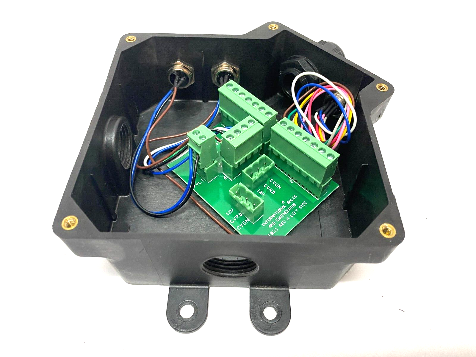 ISE11 | Rite Hite Rev A Left Side Control Module Enclosure Wall Mounted 0145918 - Used - Maverick Industrial Sales