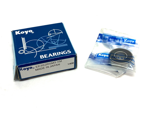 Koyo EE3S2RSM3 Sealed Single-Row Ball Bearing 0.38" ID - Maverick Industrial Sales