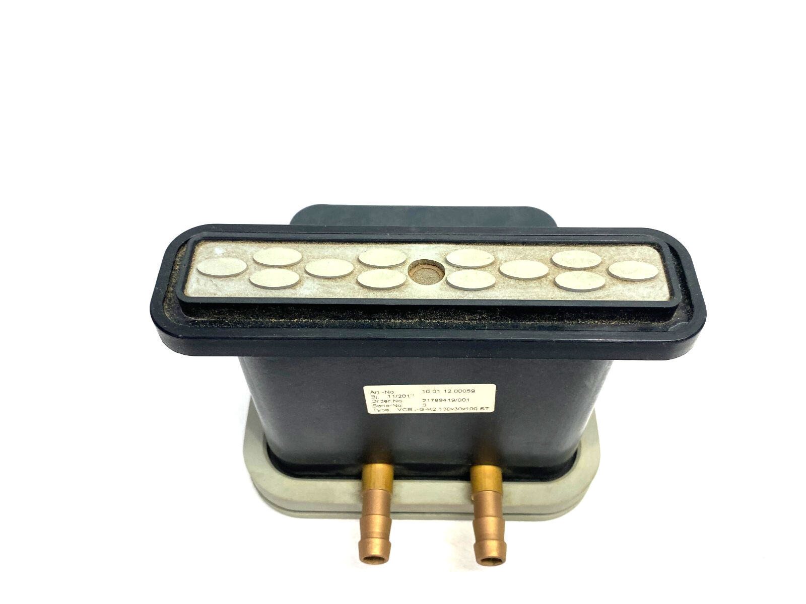 Schmalz 10.01.12.00059 Vacuum Pod Block VCBL-G-K2 130x30x100 ST NO TOP PAD - Maverick Industrial Sales