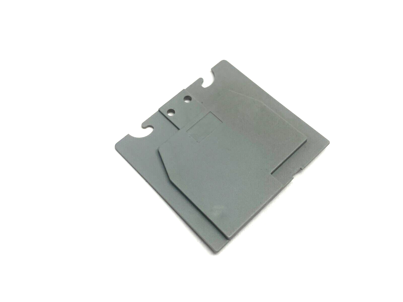 ABB Entrelec 1SNA118707R0300 Terminal Block End Cover Gray LOT OF 10 - Maverick Industrial Sales
