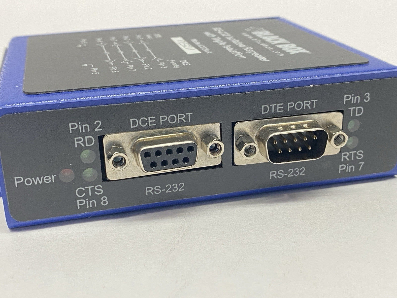 ICD201A | Black Box RS-232 Isolated Repeater With Triple Isolation - Used - Maverick Industrial Sales