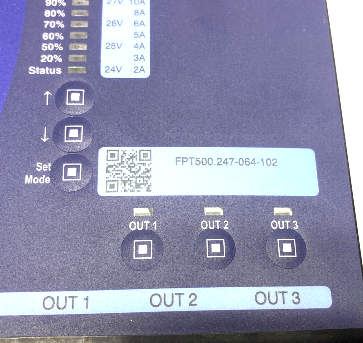 Puls FPT500.247-064-102 FIEPOS IO-Link Power Supply 3-Phase IP54, IP65 & IP67 - Maverick Industrial Sales