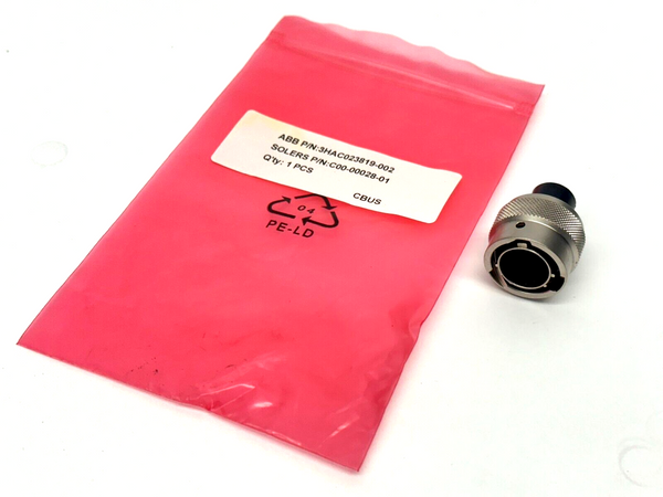 ABB 3HAC023819-002 UTOW 10 Pin Bayonet Connector - Maverick Industrial Sales