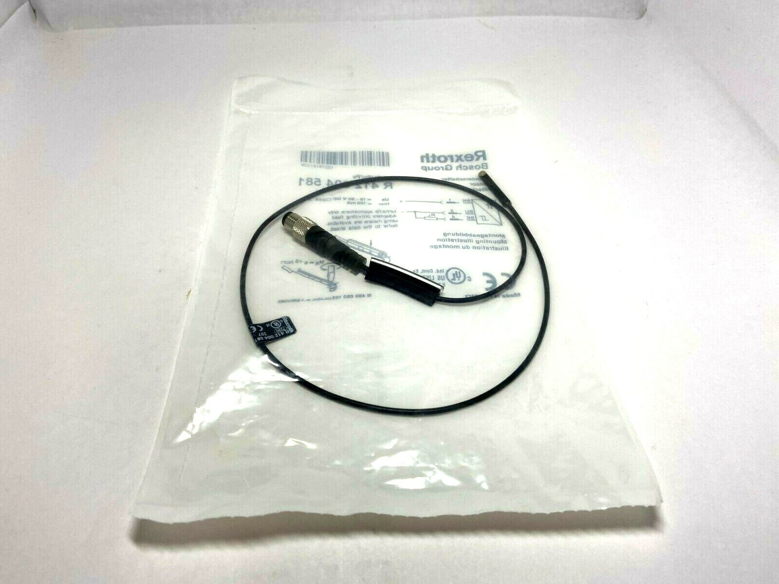 R 412 004 581 | Bosch Rexroth Pneumatic Cylinder Sensor 10-30 VDC - New - Maverick Industrial Sales