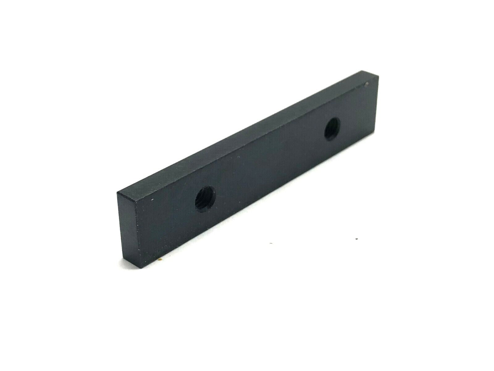 MiSUMi HRCZA-SSB-A80-B16-T6-L43-M6 Mounting Bracket 80mm x 16mm Black Oxide - Maverick Industrial Sales