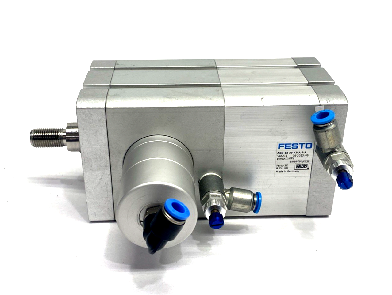 Festo ADN-63-30-KP-A-P-A Pneumatic Compact Cylinder 63mm Bore 30mm Stroke 548211 - Maverick Industrial Sales