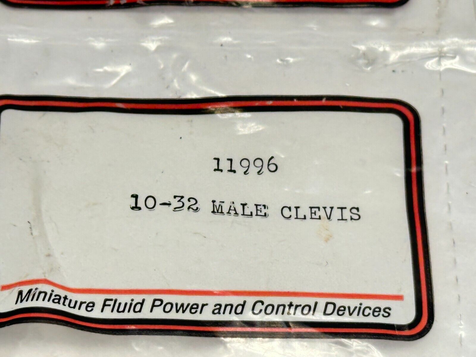 Clippard 11996 #10-32 Male Rod Clevis - Maverick Industrial Sales