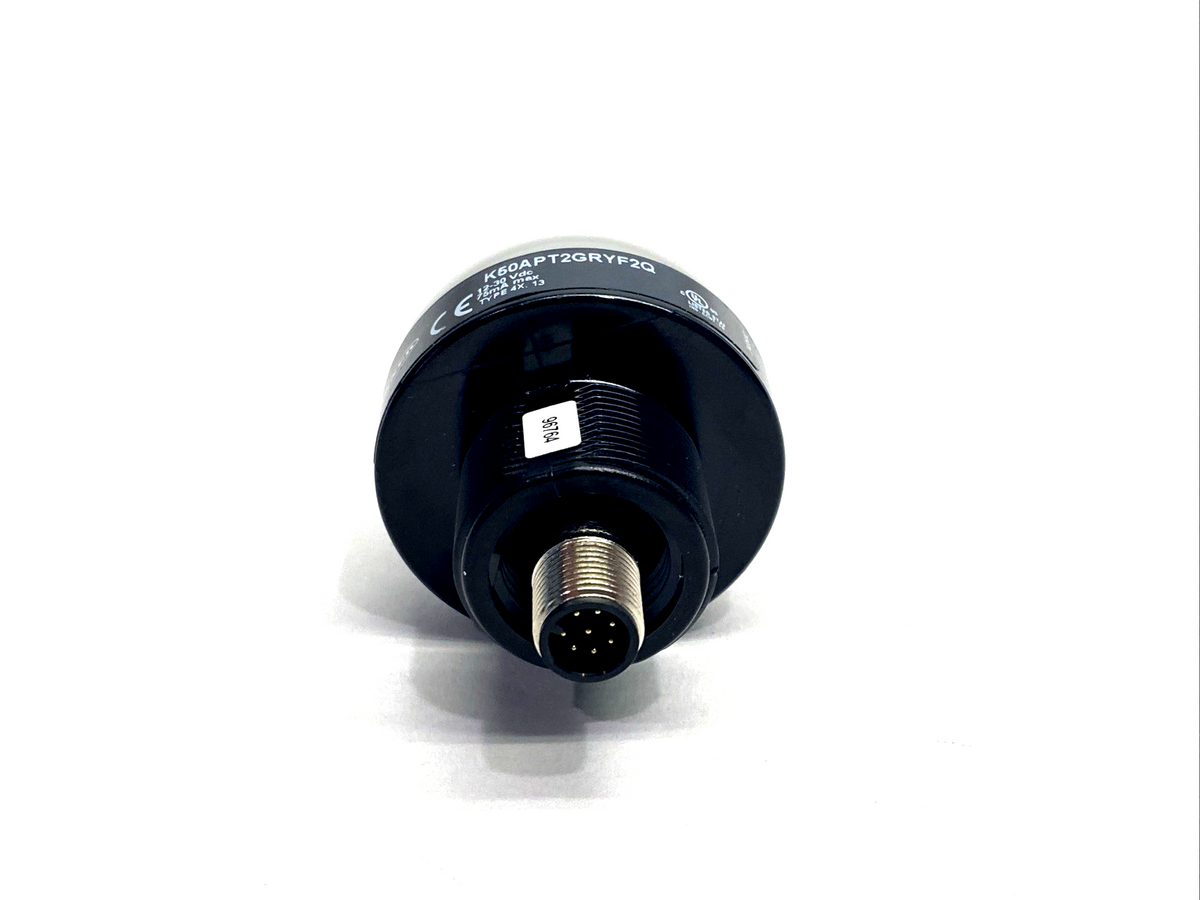 K50APT2GRYF2Q | Banner EZ-LIGHT 3 Color Illuminated Touch Button 96764 NO NUT - New – Open box - Maverick Industrial Sales
