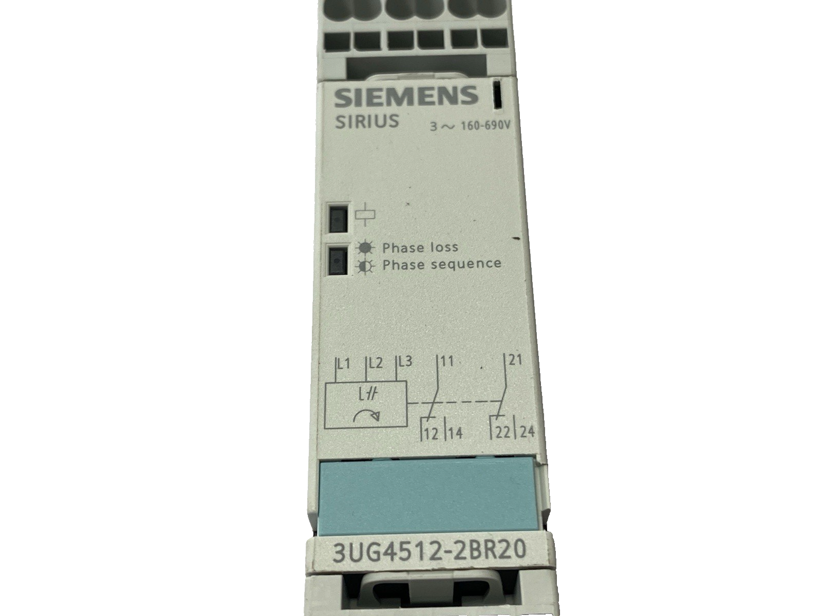 Siemens 3UG4512-2BR20 Phase Failure Relay 160-690V - Maverick Industrial Sales
