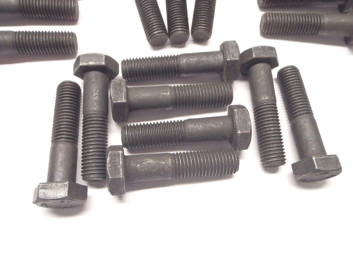 3/4"-10 | Lot of (30) 3-1/4" Steel Heavy Hex Bolt, Grade B7, Plain Finish, UNC - New – Open box - Maverick Industrial Sales