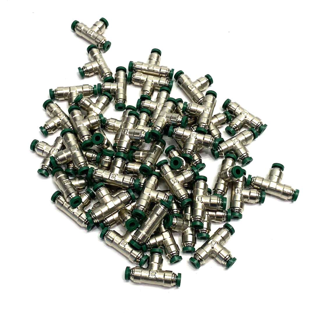 164PLP-5/32 | Parker Prestolok Push-to-Connect Union Tee Fitting LOT OF 50 - New – Open box - Maverick Industrial Sales