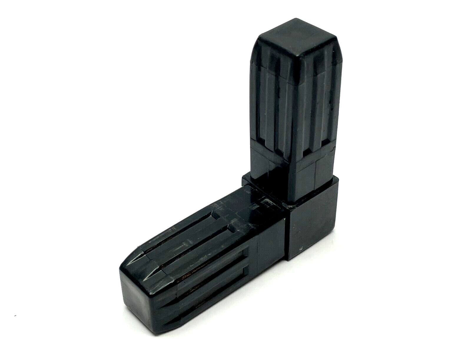 EZ Tube 100-300-S Black Steel-Core Connector 2-Way LOT OF 2 - Maverick Industrial Sales