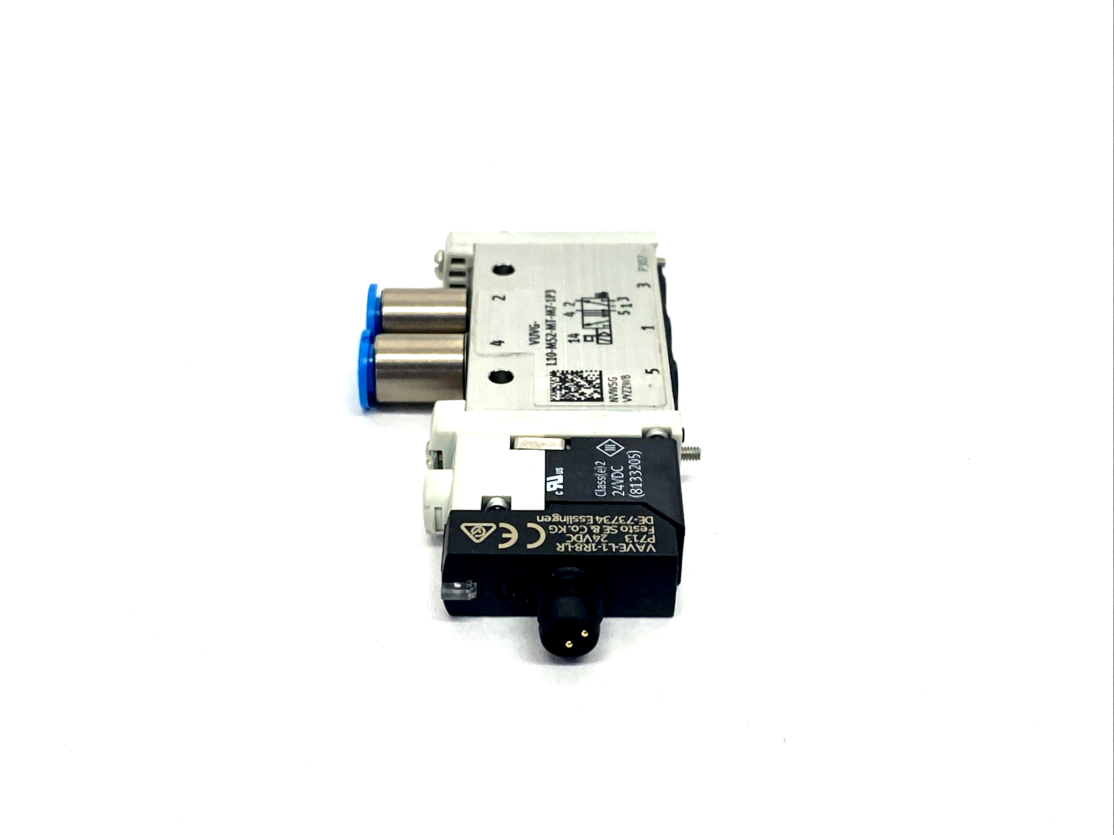 Festo VUVG-L10-M52-MT-M7-1P3 Solenoid Valve, 5/2-Way Monostable 574359 - Maverick Industrial Sales