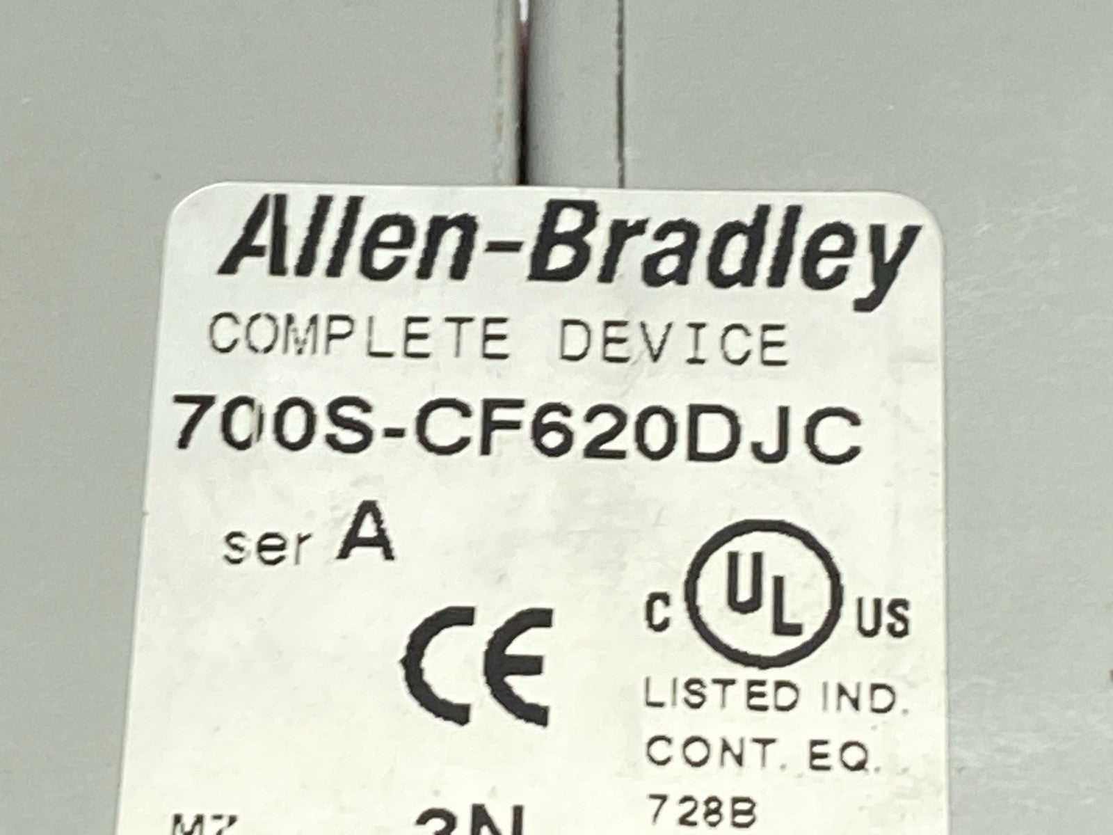 700S-CF620DJC | Allen Bradley Ser A Safety Control Relay 25A 600VAC 24VDC Coil - For parts or not working - Maverick Industrial Sales