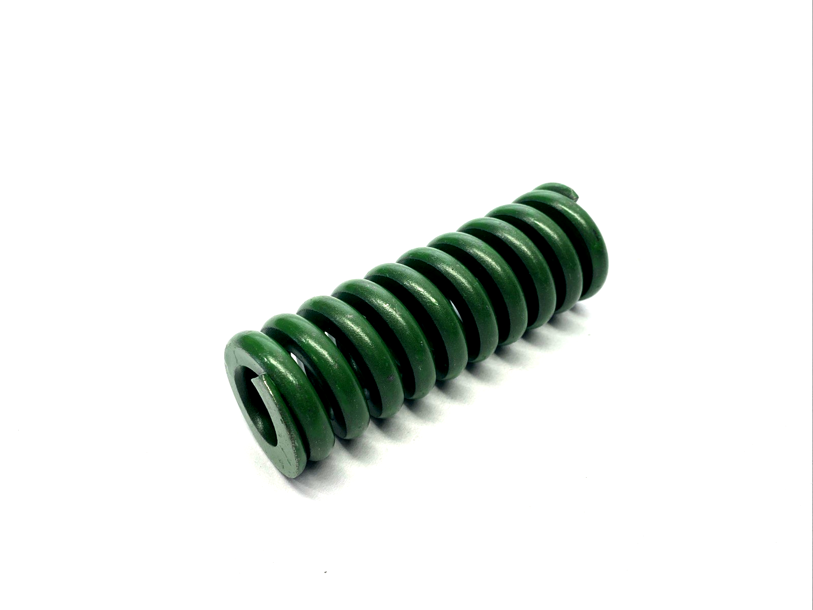 9595K84 Green Chrome Die Spring 1-1/4" Hole Dia. x 3-1/2" Length LOT OF 4 - Maverick Industrial Sales