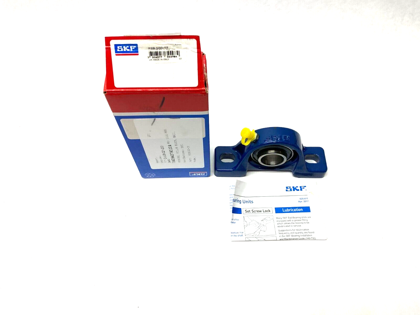 SKF P2B 100-TF Pillow Block Bearing 1" Bore - Maverick Industrial Sales