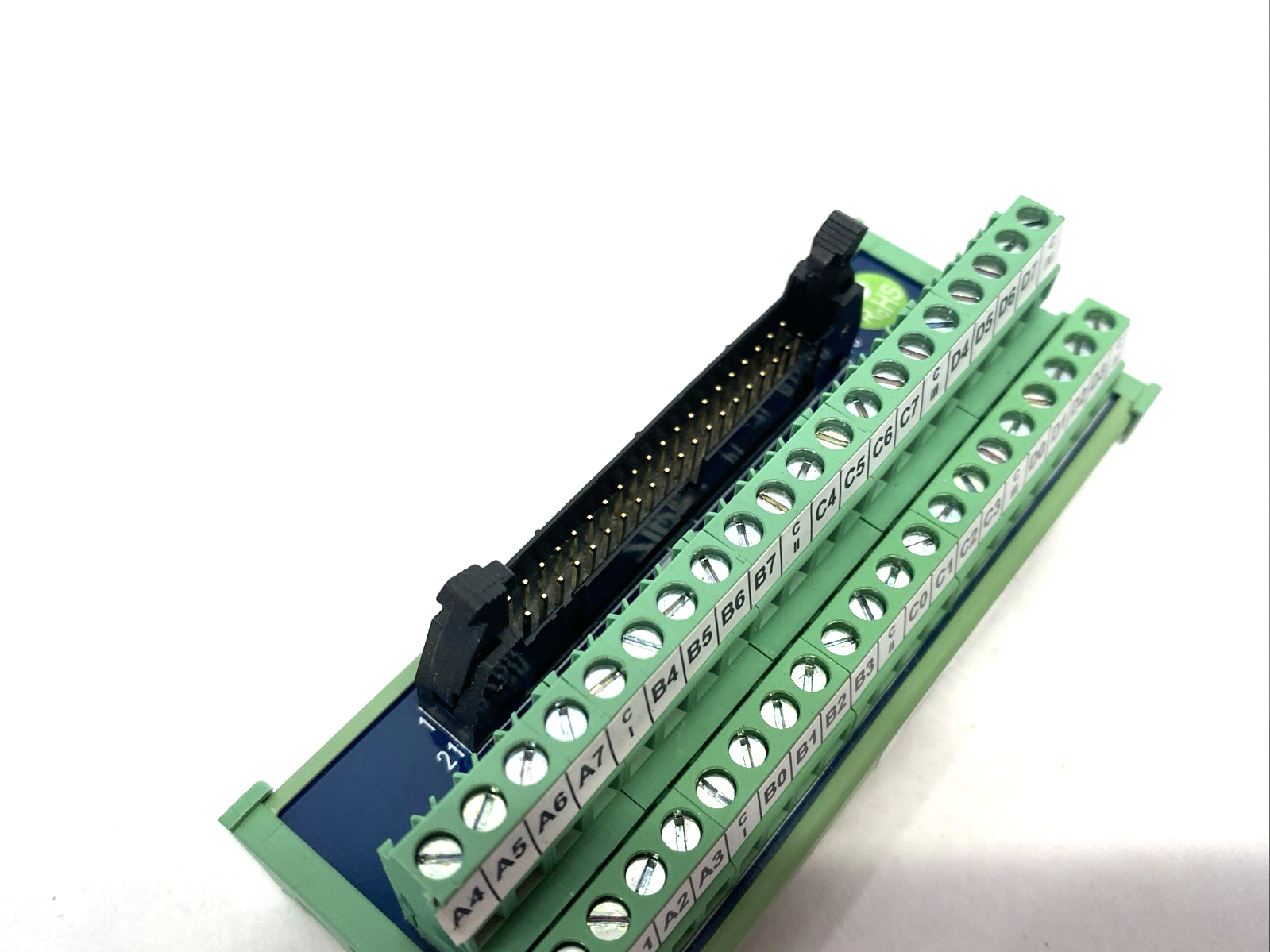 Automation Direct ZL-RTB40 ZIPLink Feedthrough Module, 40-pole, BROKEN DIN - Maverick Industrial Sales