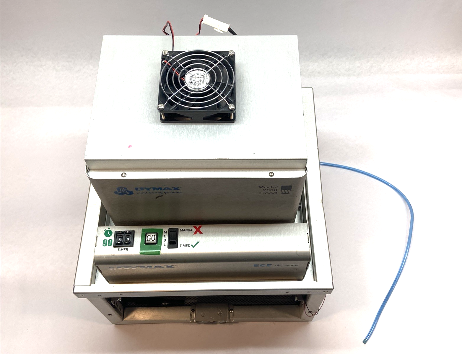 Dymax 2000 Flood UV Curing Flood Lamp Housing w/ Zip Shutter & EC Lightshield - Maverick Industrial Sales