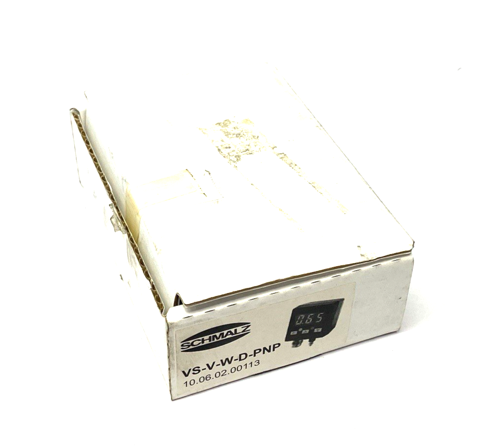 Schmalz VS-V-W-D-PNP Digital Vacuum and Pressure Switch 10.06.02.00113 - Maverick Industrial Sales