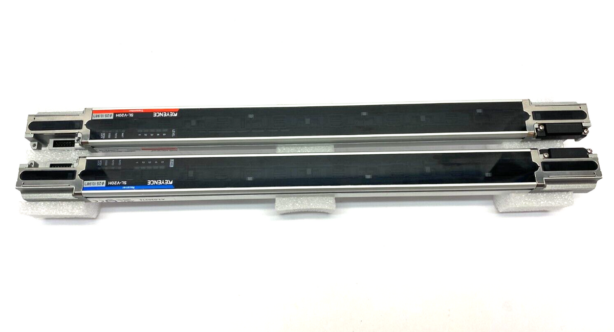 SL-V20H-T, SL-V20H-R | Keyence SL-V20H Light Curtain Set 20 Optical Axes SL-V20H-T/ SL-V20H-R - New – Open box - Maverick Industrial Sales