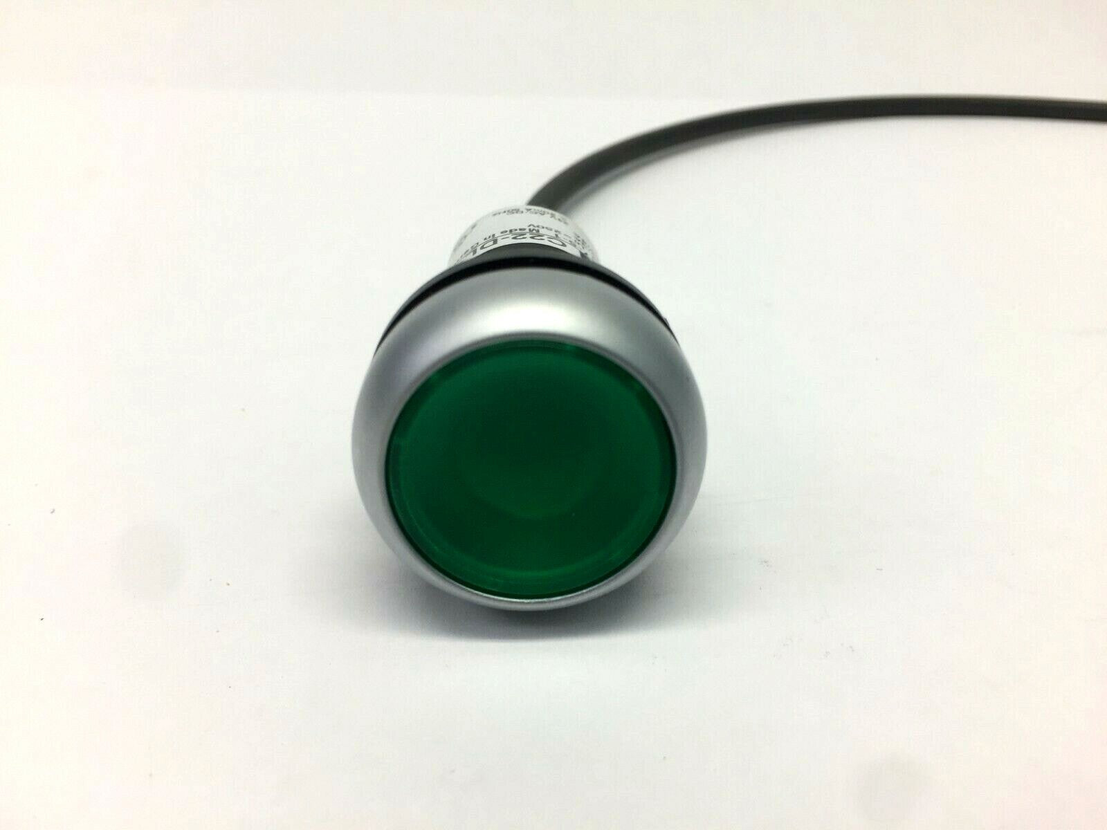 Eaton C22-DL-G-K10-24-P3 Luminated Green Pushbutton Switch - Maverick Industrial Sales