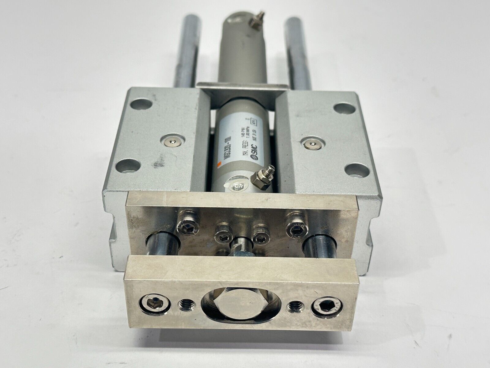 SMC MGCLB20-100 Guided Pneumatic Cylinder 20mm Bore 100mm Stroke - Maverick Industrial Sales