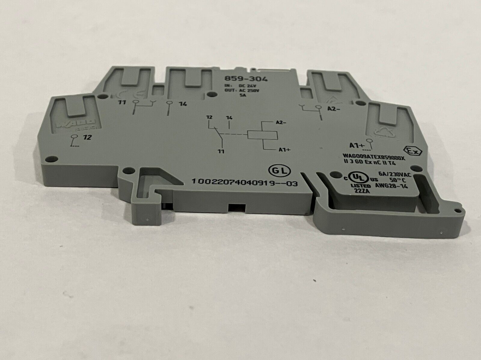 Wago 859-304 Relay Module w/ 857-152 Relay - Maverick Industrial Sales