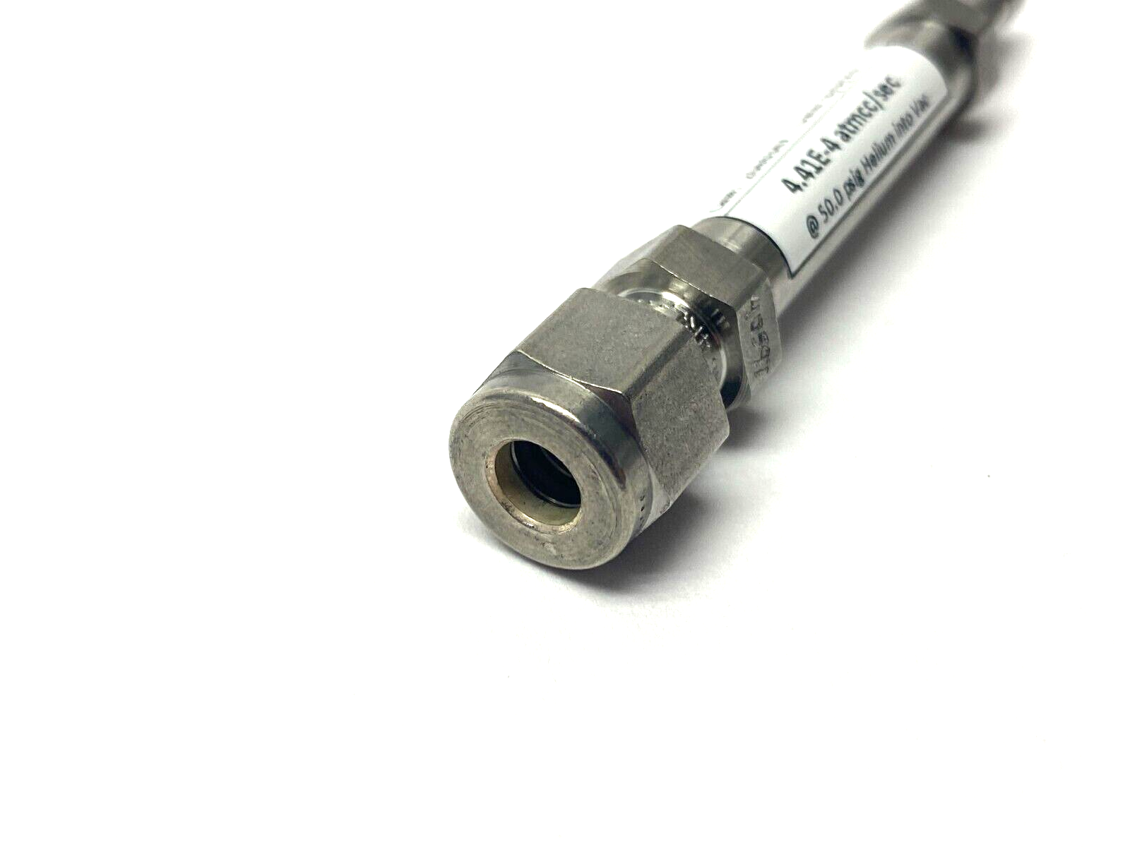 Inficon SPC-2016-G1 Helium Leak Detection Vacuum Jet Nozzle 4.41E-4 atmcc/sec - Maverick Industrial Sales