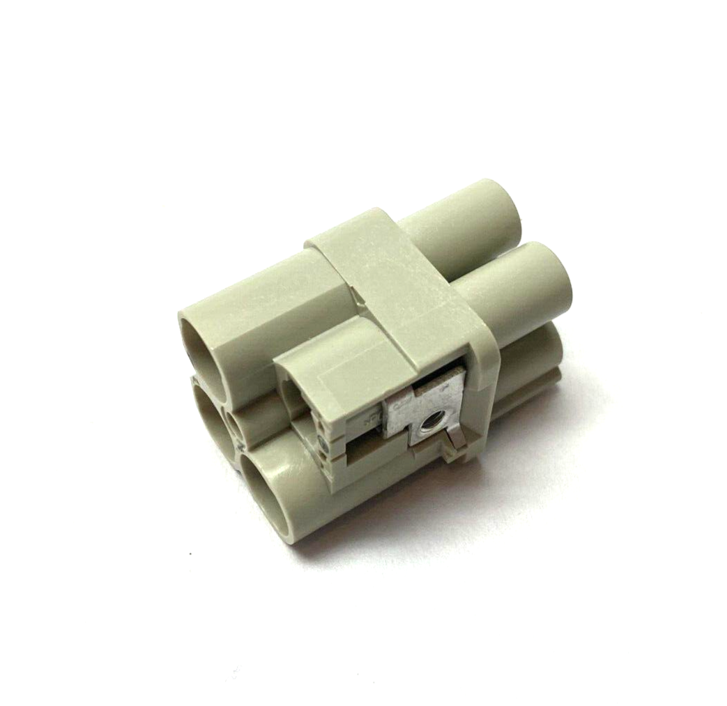 Harting 09120033151 Female Crimp Insert, 3-Contact, 40A 400V, Han Q 3/0-F - Maverick Industrial Sales